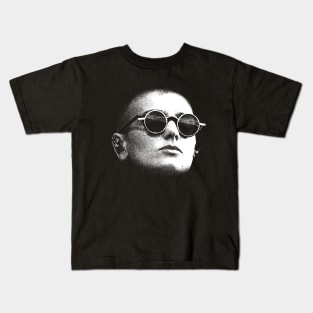 Sinead O'Connor Vintage White Kids T-Shirt